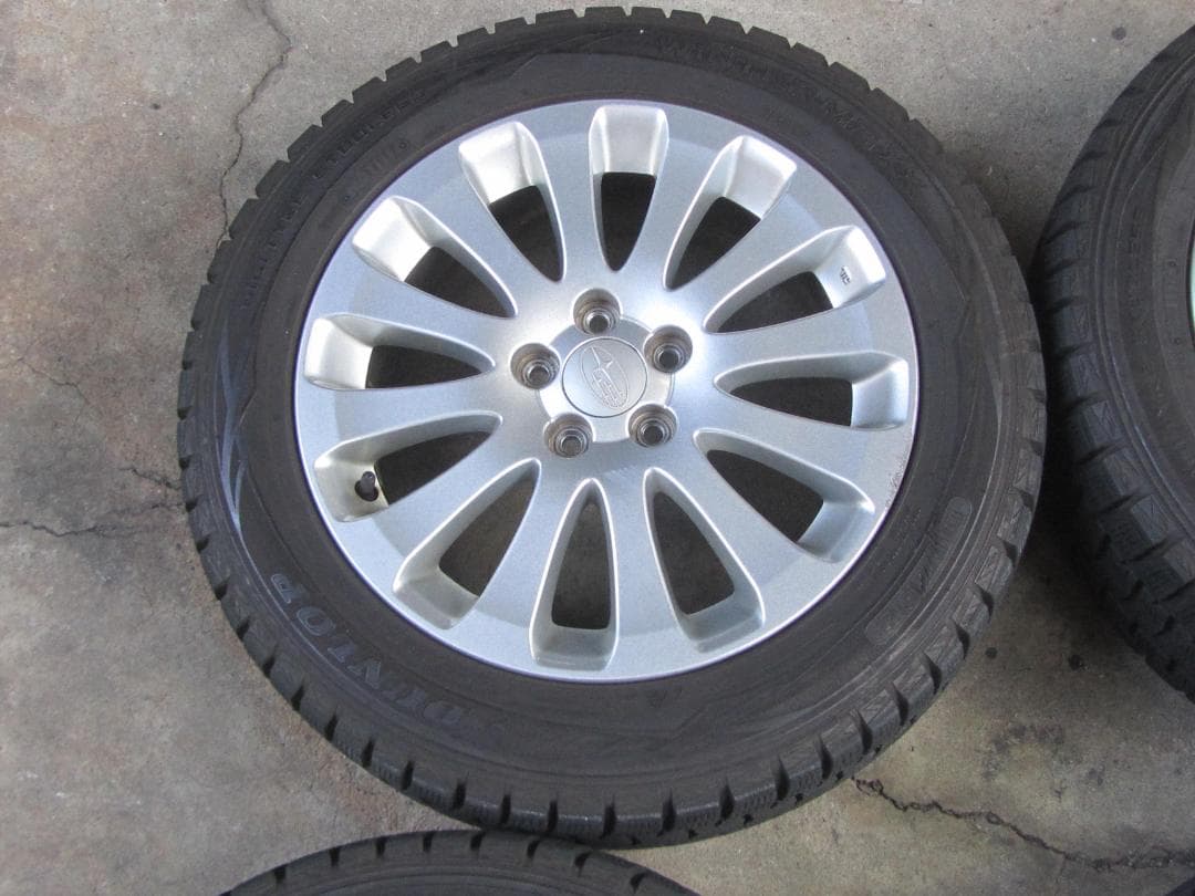 スバル純正　205/55R16　スタッドレス　ダンロップ　インプレッサ　レガシィ