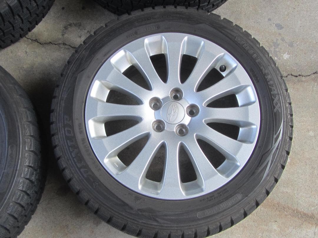スバル純正　205/55R16　スタッドレス　ダンロップ　インプレッサ　レガシィ