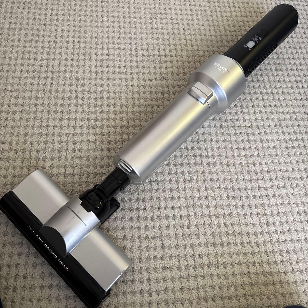 アイリスオーヤマ極細軽量スティッククリーナー IC-SLDCP5 ダストパック付