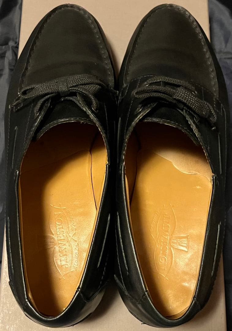 J.M. WESTONヨットYachtingderby 690 黒 8/D