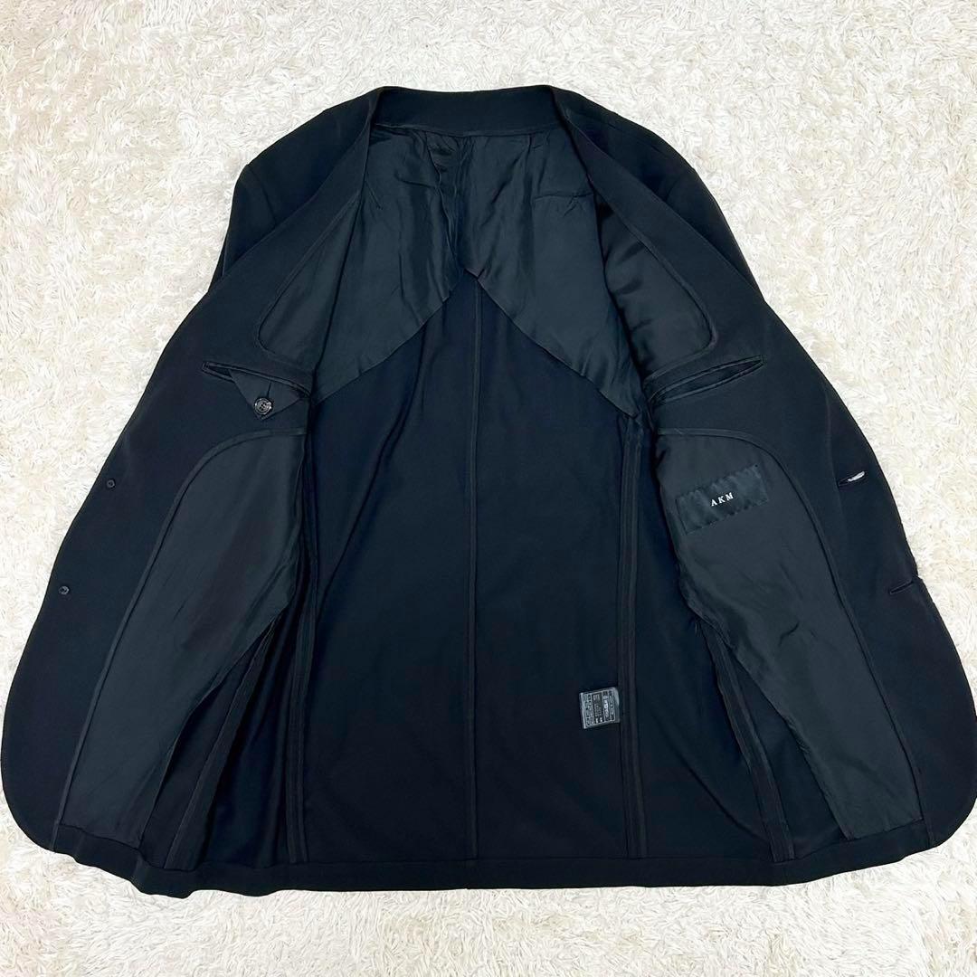 198極美品 AKM 定価8.3万 22SS ノーカラー ジャケット