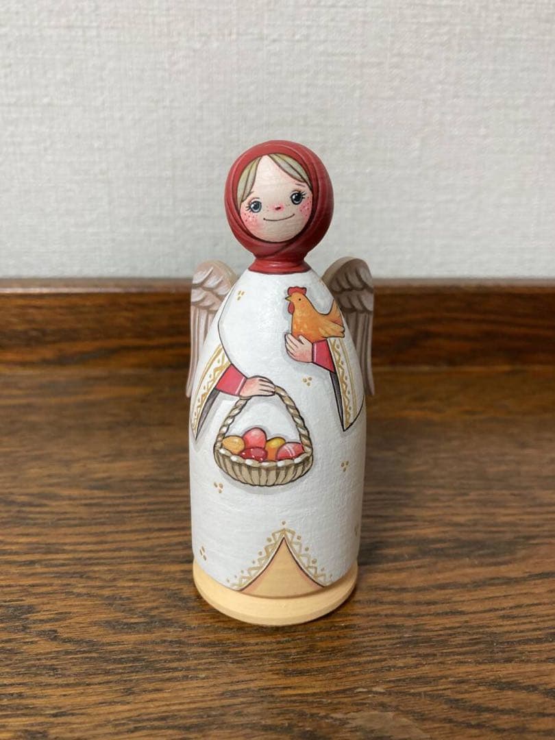 【Lenka】イースター☆天使オーナメント&マトリョーシカ&エッグ2P×2