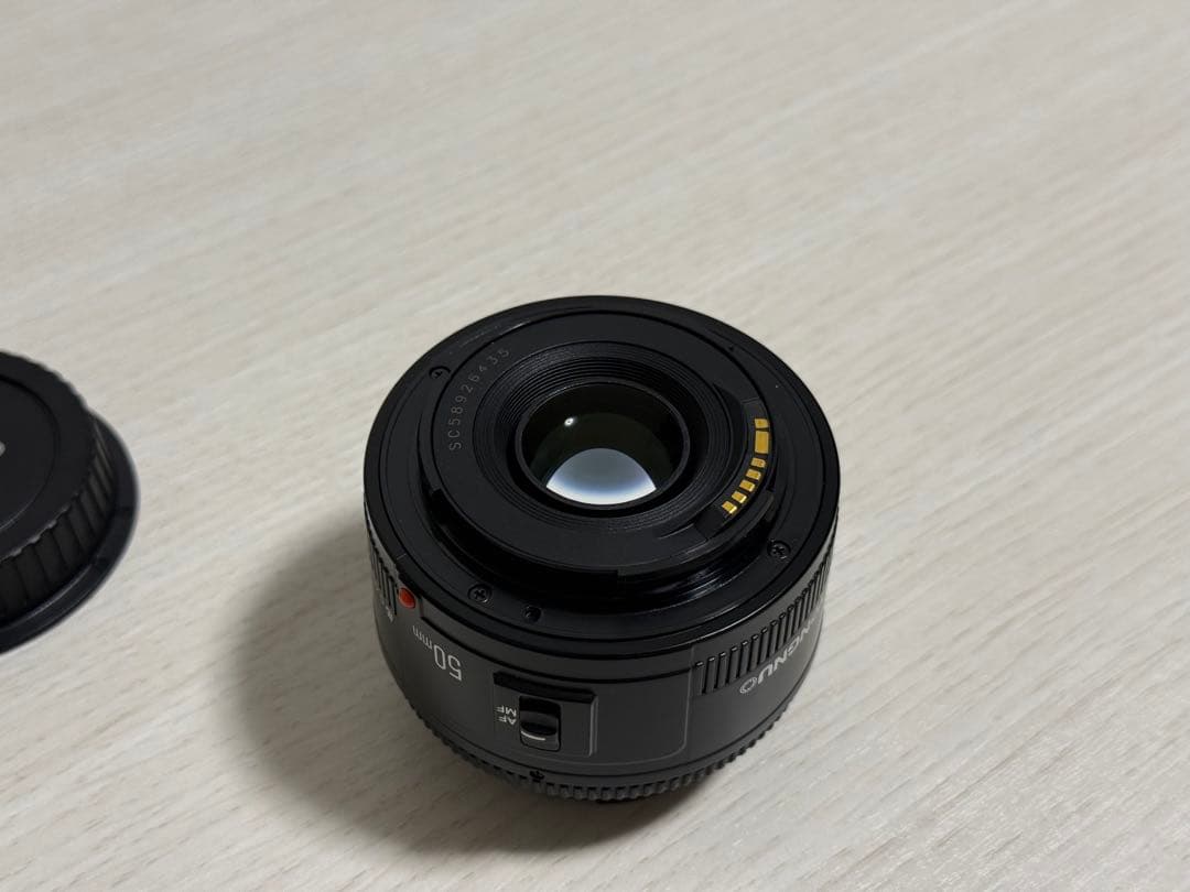 YONGNUO Canonカメラ 50mm f/1.8 単焦点レンズ