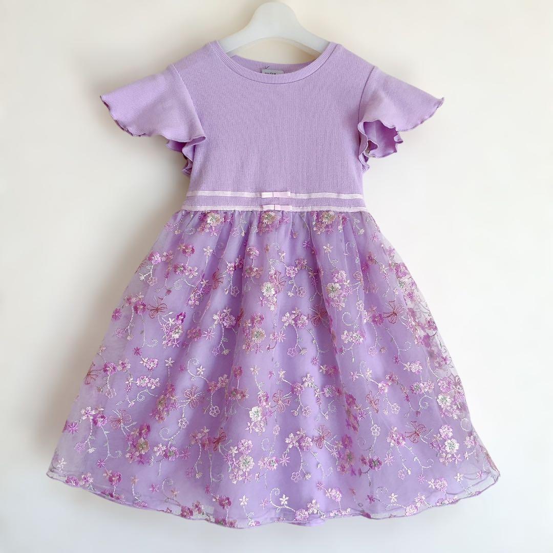 anyFAM セレモニー 120size ラベンダー フォーマル 女の子