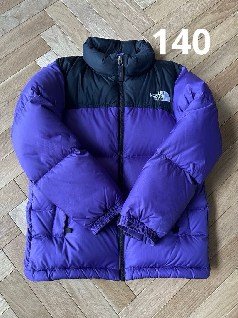 THE NORTH FACE ジャケット 140 紫/黒