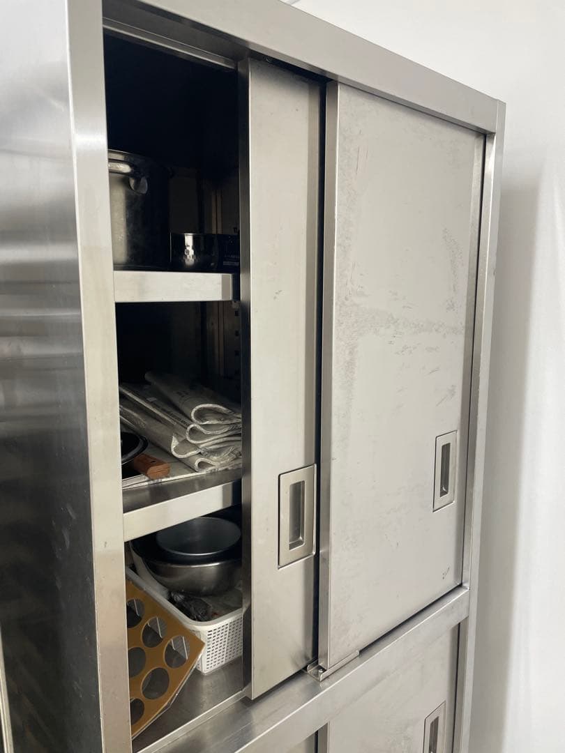 値下げ【美品】食器棚 幅700×奥行750×高さ1750 飲食店 店舗 厨房