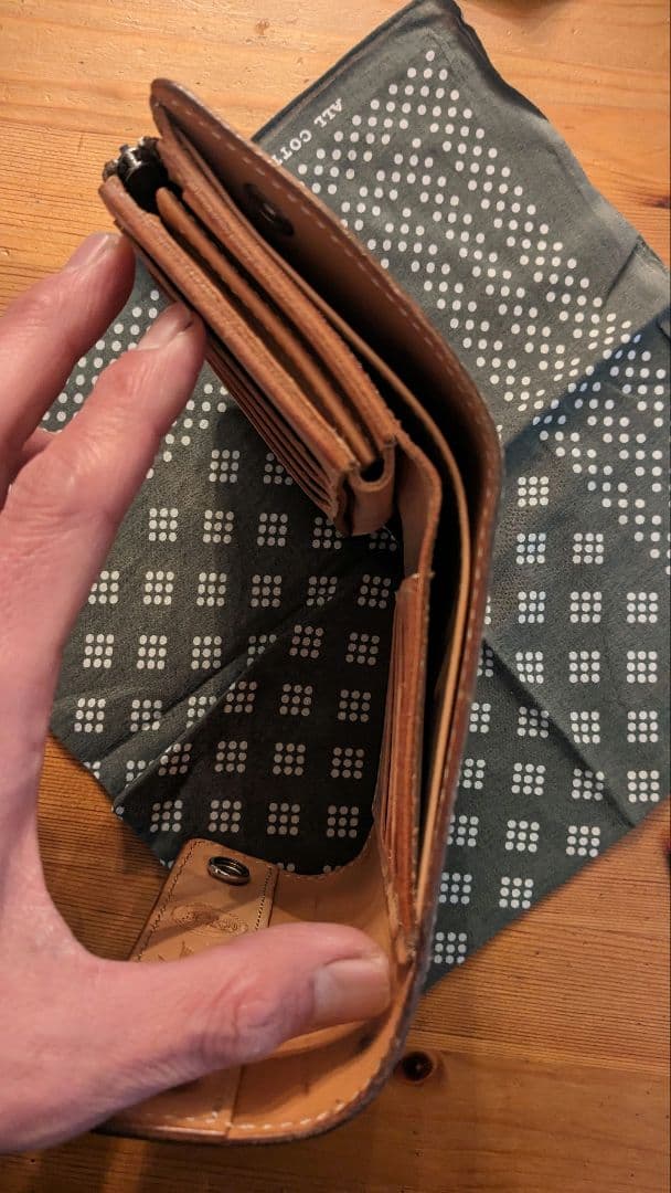 ファニー50周年記念モデル　人気二つ折りグラブ