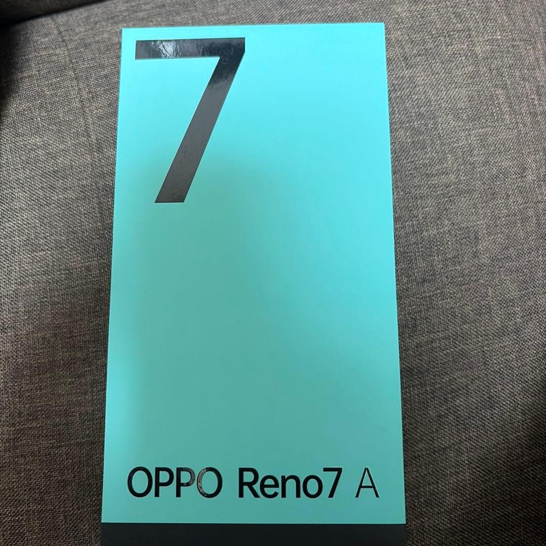 OPPO Reno 7 Aスマートフォン 本体 ドリームブルー