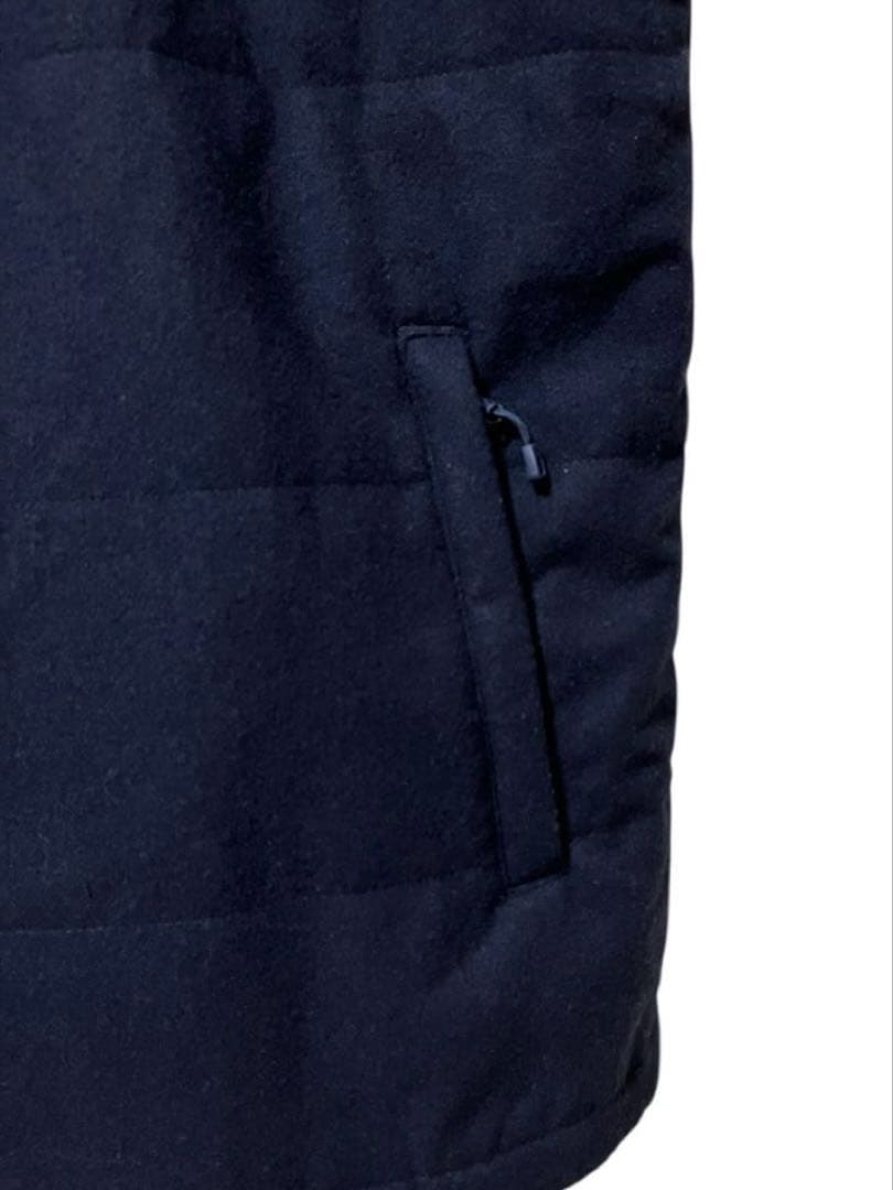 パタゴニア　ウール中綿ベスト　ネイビー　XL