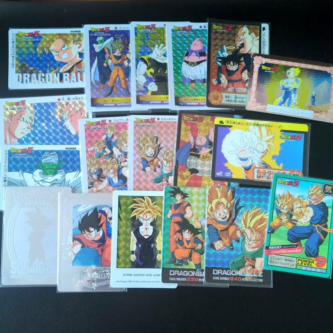 超希少！ドラゴンボール カードダス 18枚 日本 アマダ PP キラカード