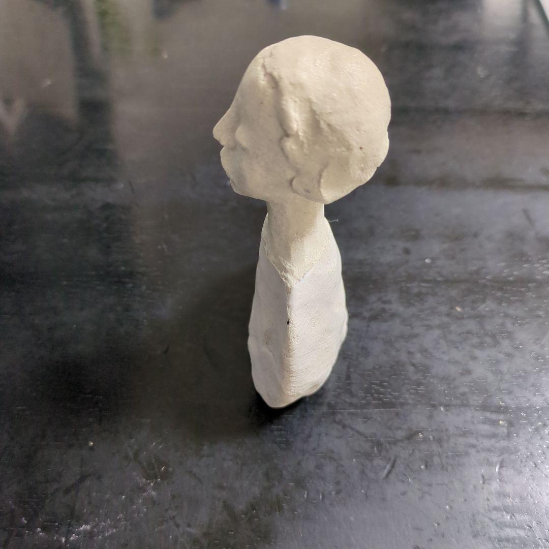 吉田次朗さん　　オブジェ　トルソー　ホワイト