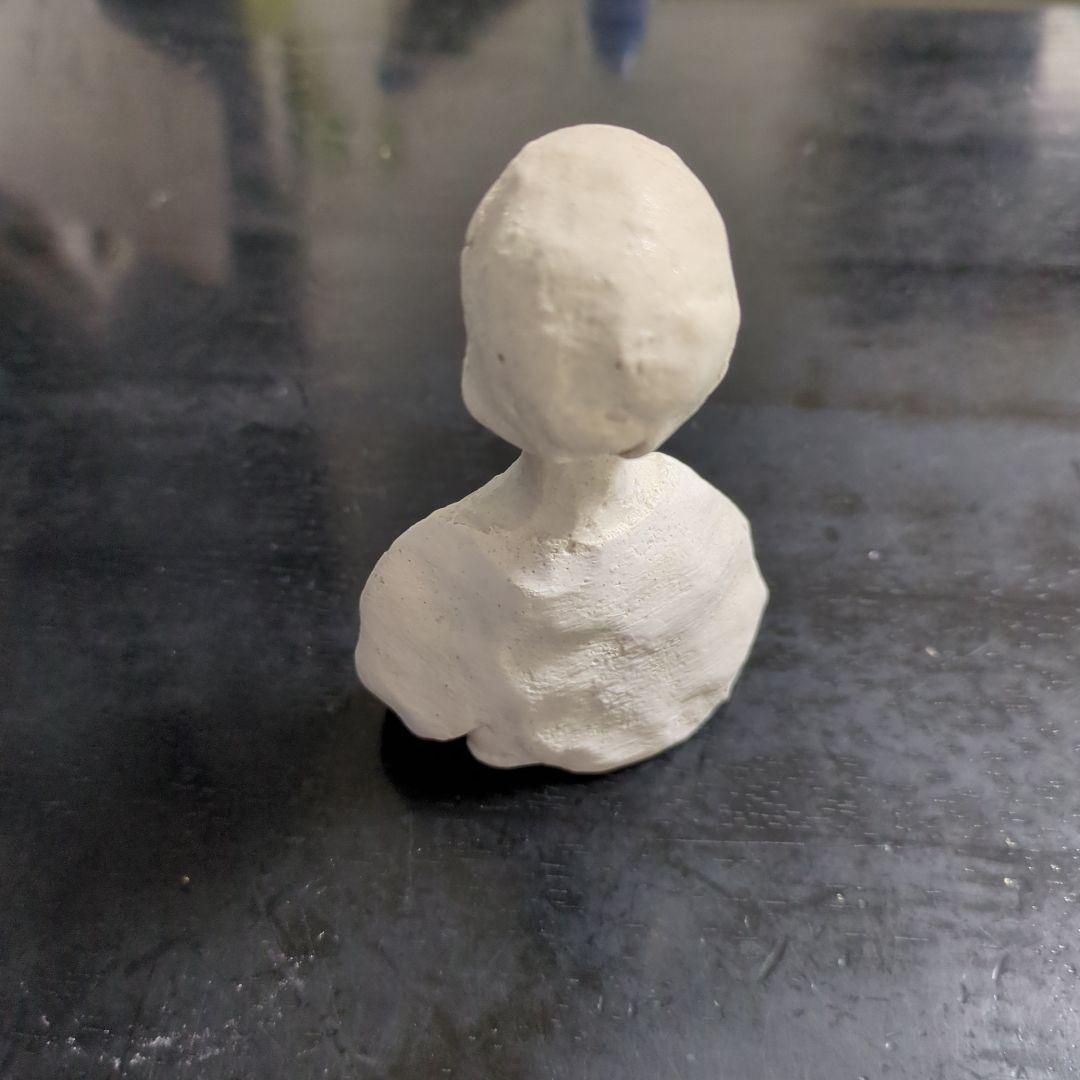 吉田次朗さん　　オブジェ　トルソー　ホワイト