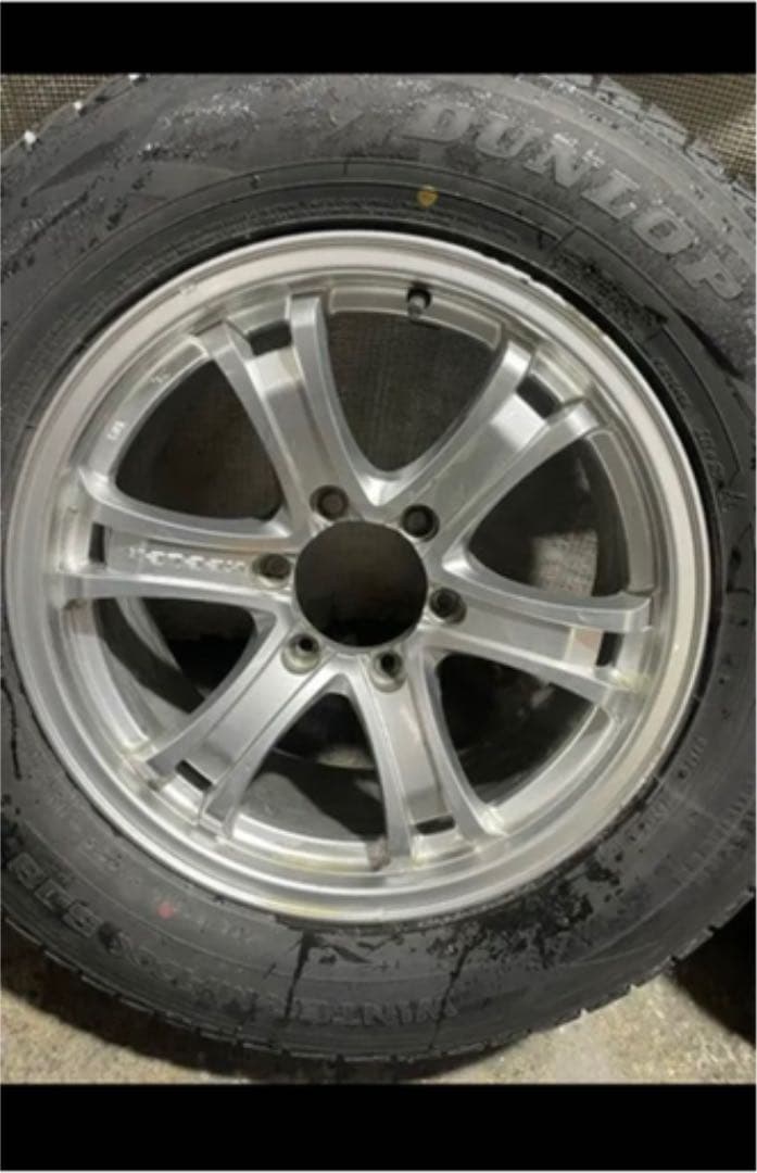 ダンロップスタッドレスホイールセット265/60-18