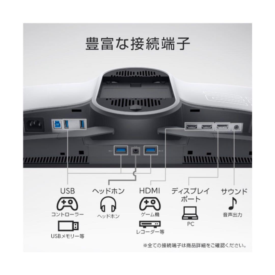 Alienware AW2521HFL ルナライトカラー（白）