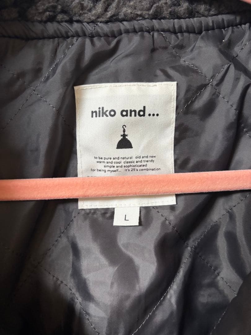 ニコアンド　レオパード　アウター