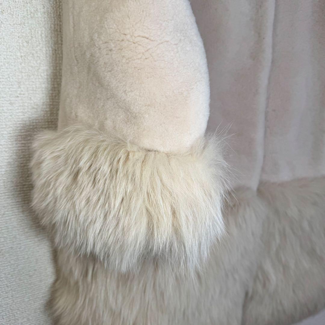 値下げOK★GRACE CONTINENTAL フォックスファー×ムートンコート