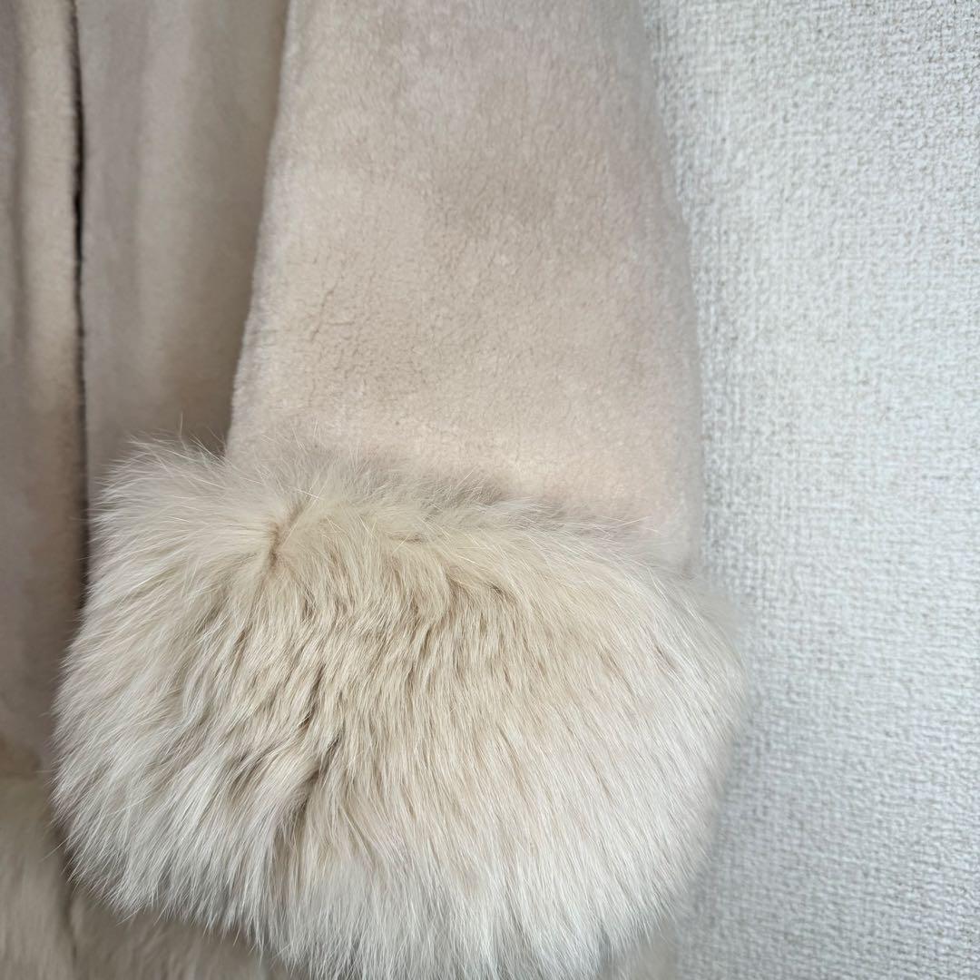 値下げOK★GRACE CONTINENTAL フォックスファー×ムートンコート