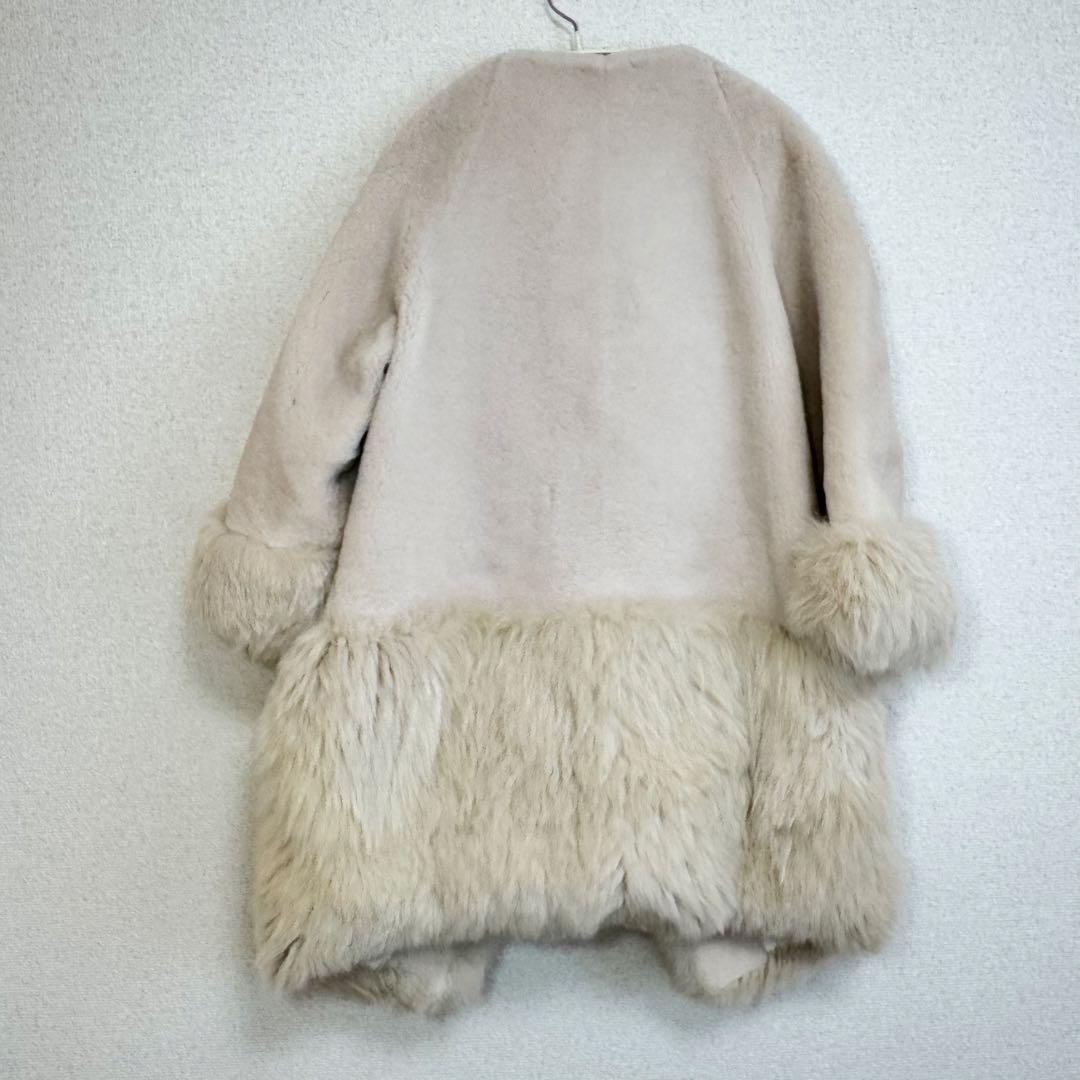 値下げOK★GRACE CONTINENTAL フォックスファー×ムートンコート