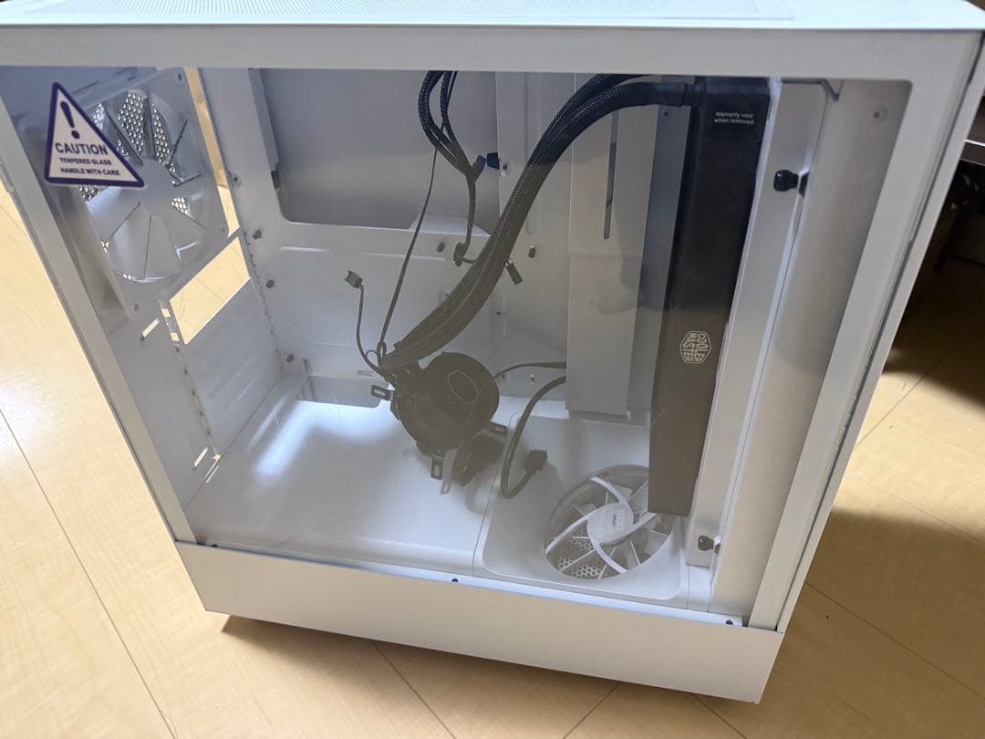 NZXT H5 Flow + クーラーマスター 簡易水冷