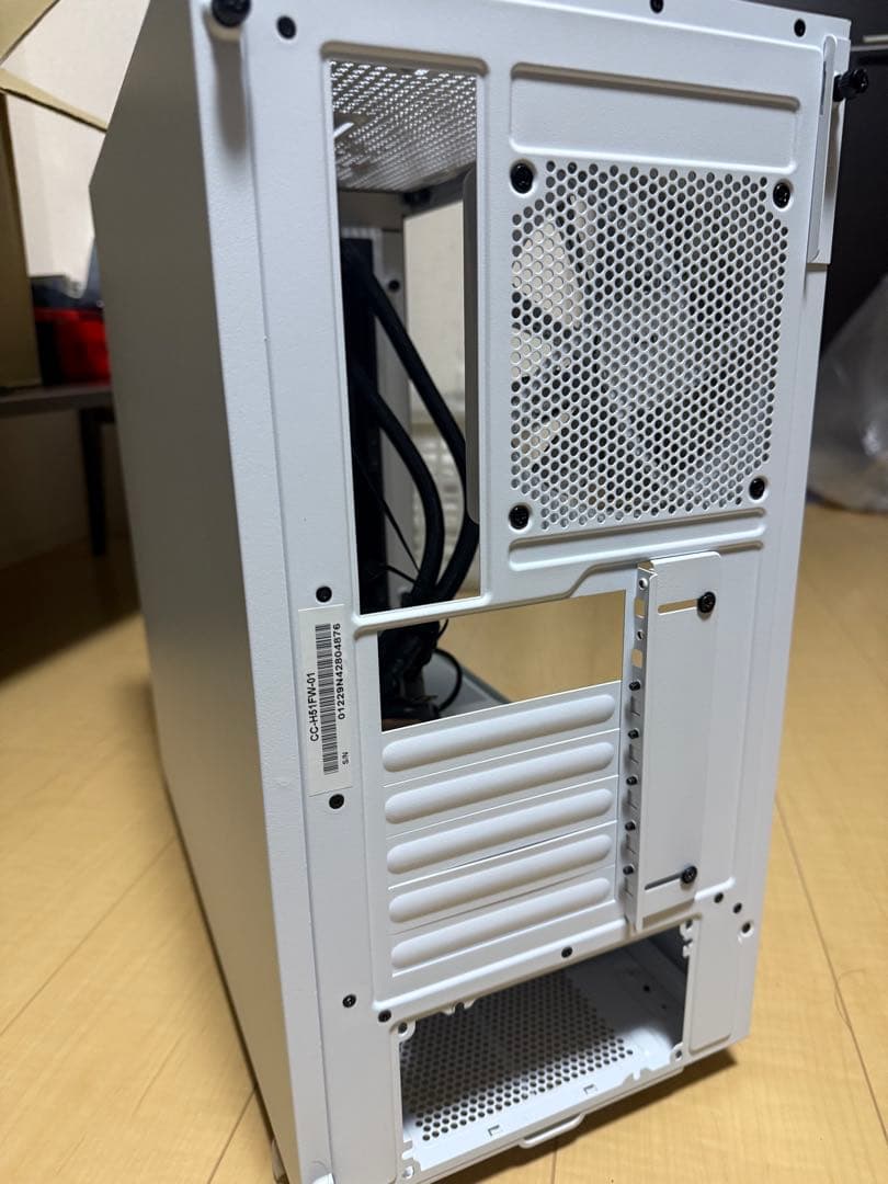 NZXT H5 Flow + クーラーマスター 簡易水冷