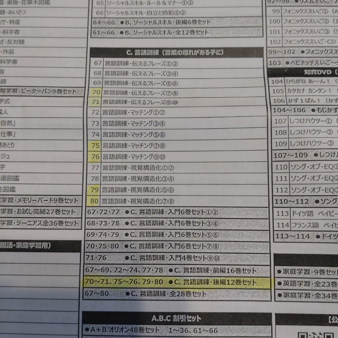 星みつる式 家庭療育DVD 12巻セット