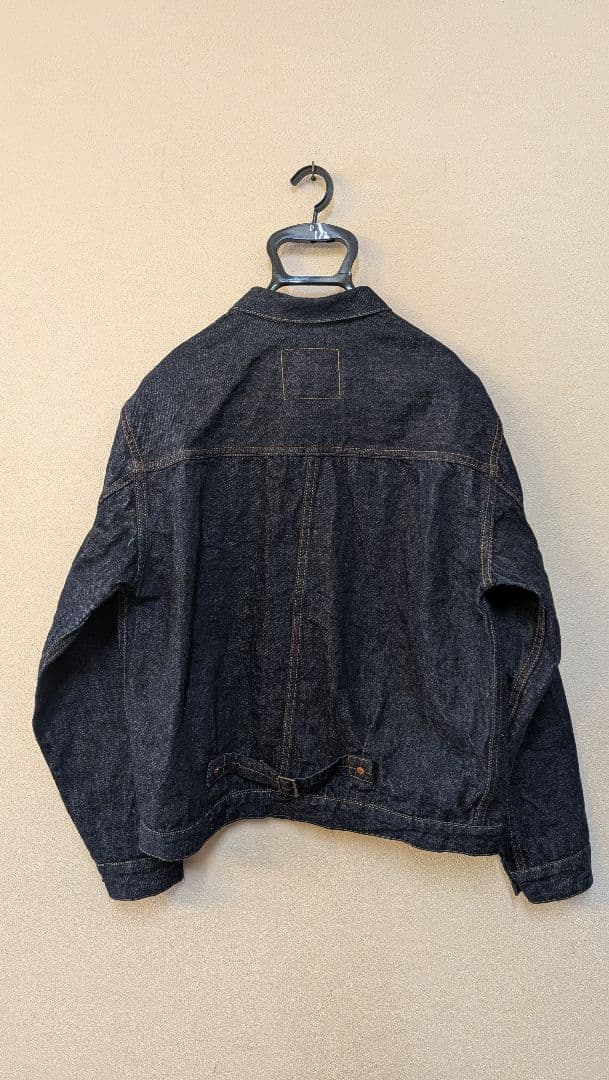 ウエアハウス DD-2001 Tバックスタイル デニムジャケット 40 巾着付き