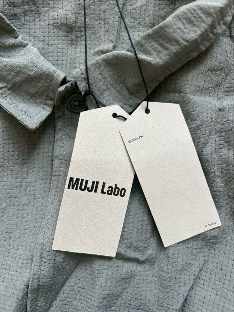 MUJI LABO 風を通す半袖シャツ/ショートパンツ セットアップ L-XL