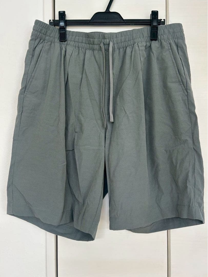 MUJI LABO 風を通す半袖シャツ/ショートパンツ セットアップ L-XL