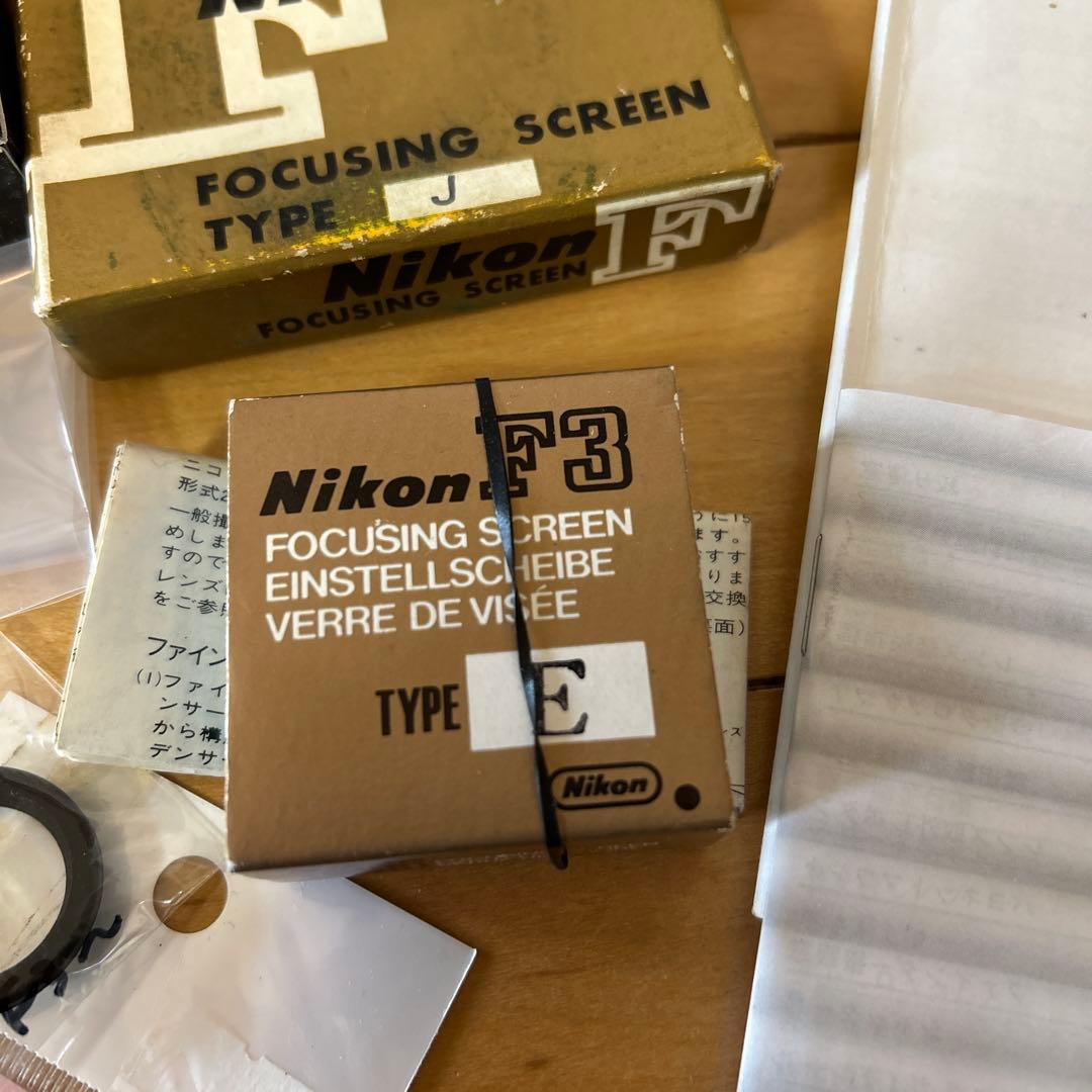 Nikonフィルムカメラ アクセサリ各種