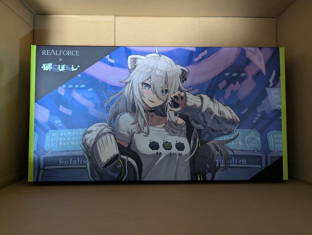 REALFORCE GX1 Keyboard 獅白ぼたんモデル