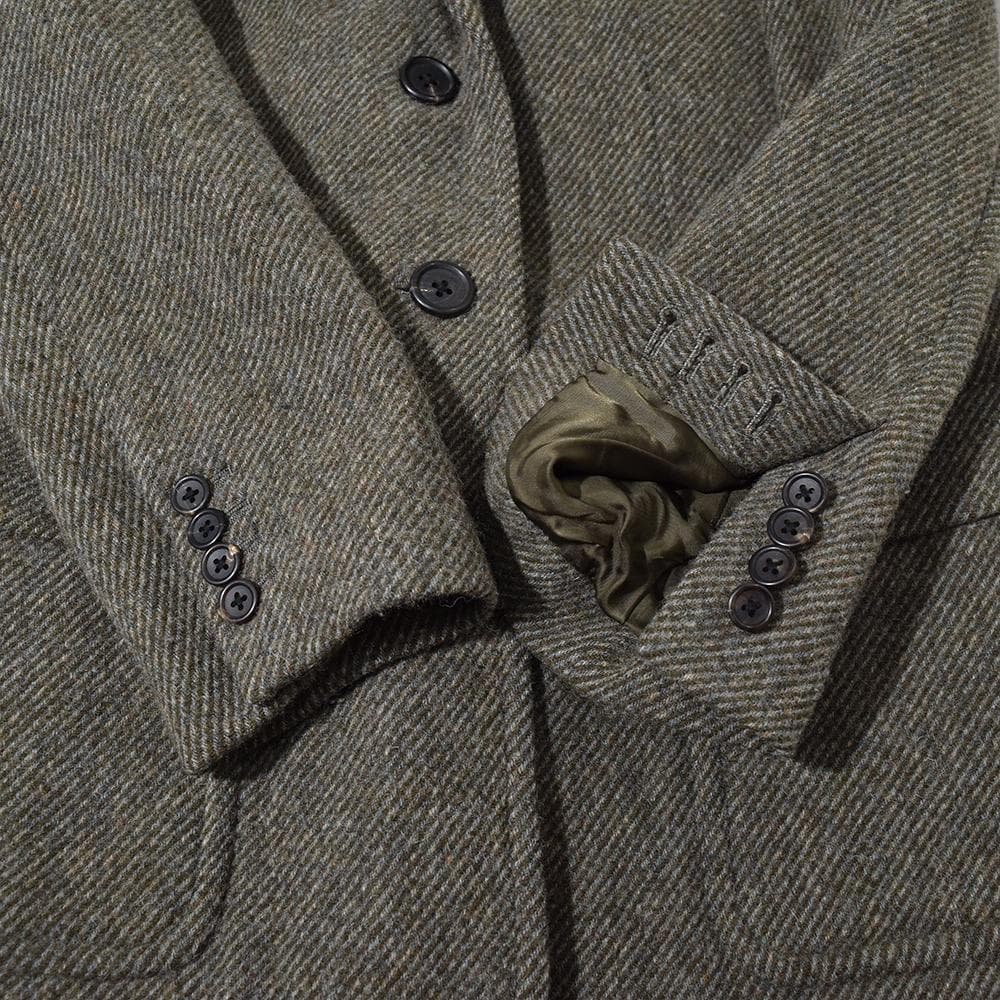 MARGARET HOWELL ウール ツイードジャケット 3B ボックス型