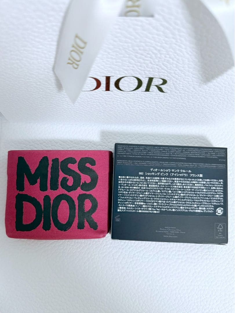 【新品未使用】ディオールショウ サンク クルール 862 ショッキングピンク