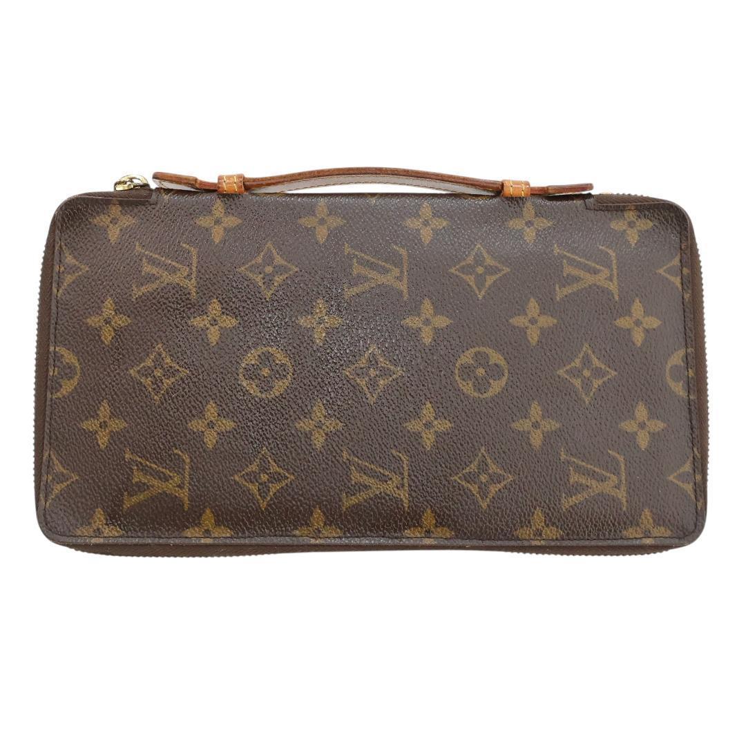 美品 ルイヴィトン モノグラム オーガナイザー ヴォワヤージュ M60119