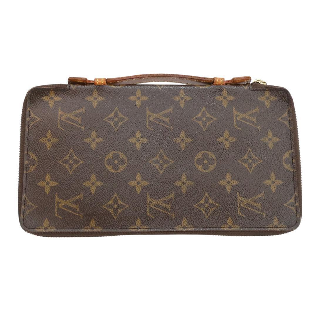 美品 ルイヴィトン モノグラム オーガナイザー ヴォワヤージュ M60119