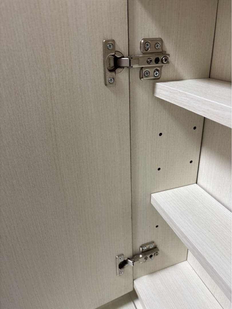 【送料込み】ニトリ　三面鏡ドレッサー (DR-007 WW) ホワイト　白