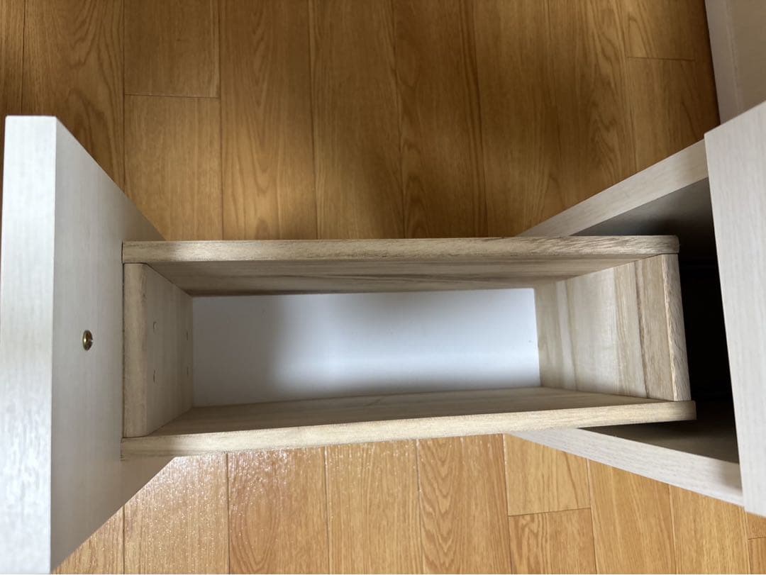 【送料込み】ニトリ　三面鏡ドレッサー (DR-007 WW) ホワイト　白