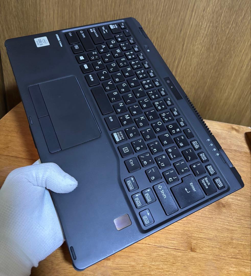 LIFEBOOK U9310X/D LTE 軽量薄型タブレットPCバッテリー良好