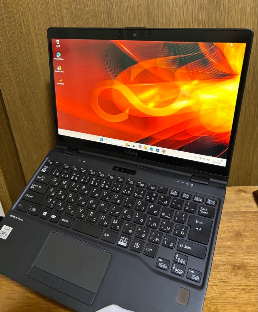 LIFEBOOK U9310X/D LTE 軽量薄型タブレットPCバッテリー良好