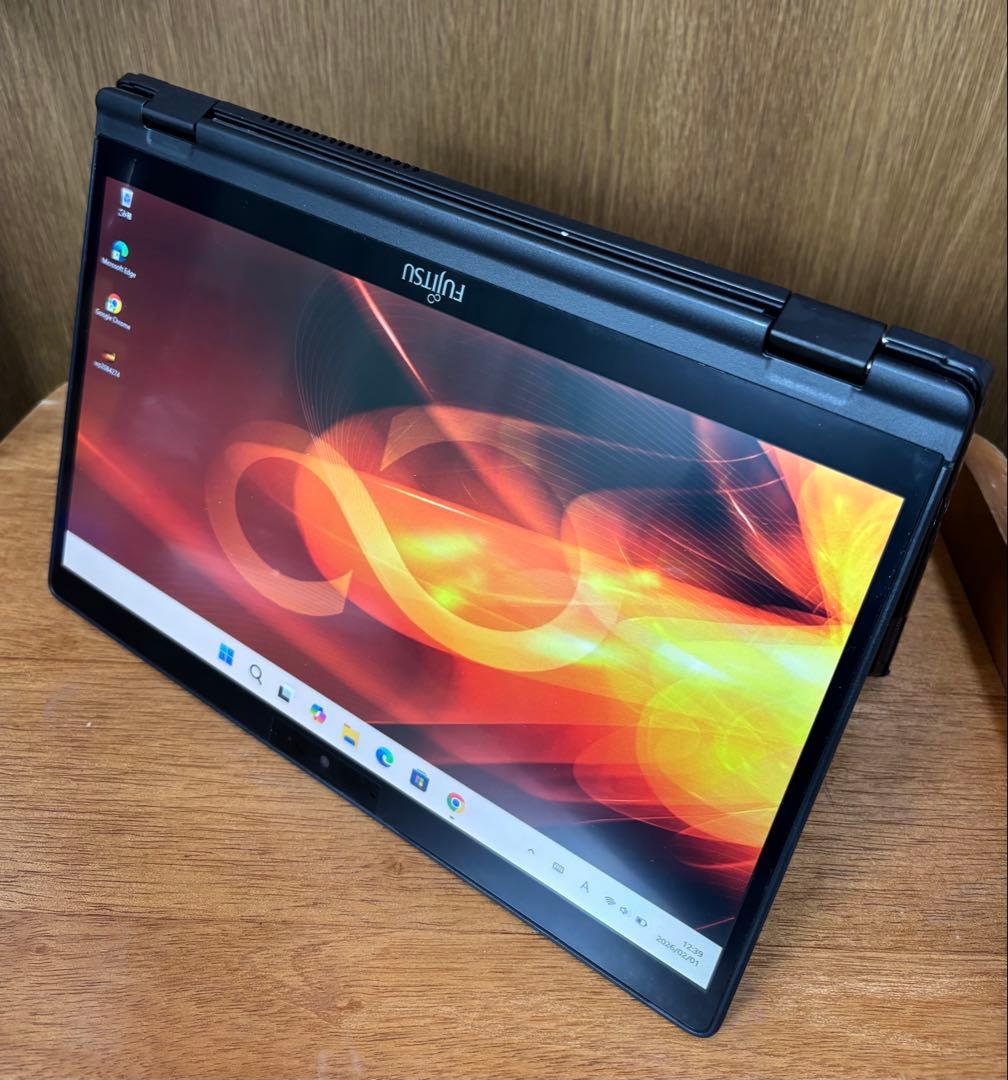 LIFEBOOK U9310X/D LTE 軽量薄型タブレットPCバッテリー良好