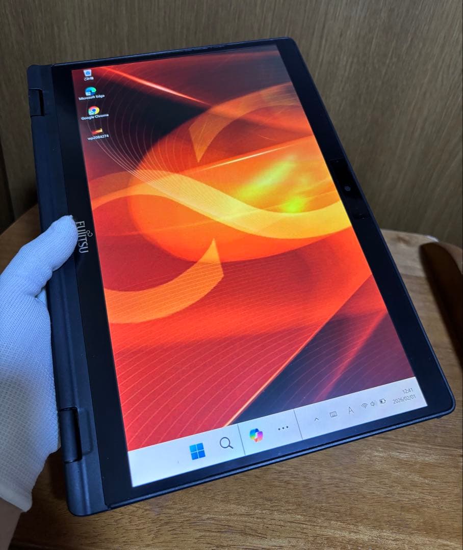 LIFEBOOK U9310X/D LTE 軽量薄型タブレットPCバッテリー良好