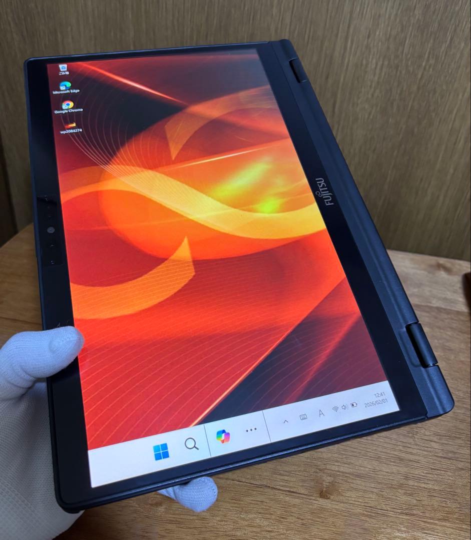 LIFEBOOK U9310X/D LTE 軽量薄型タブレットPCバッテリー良好