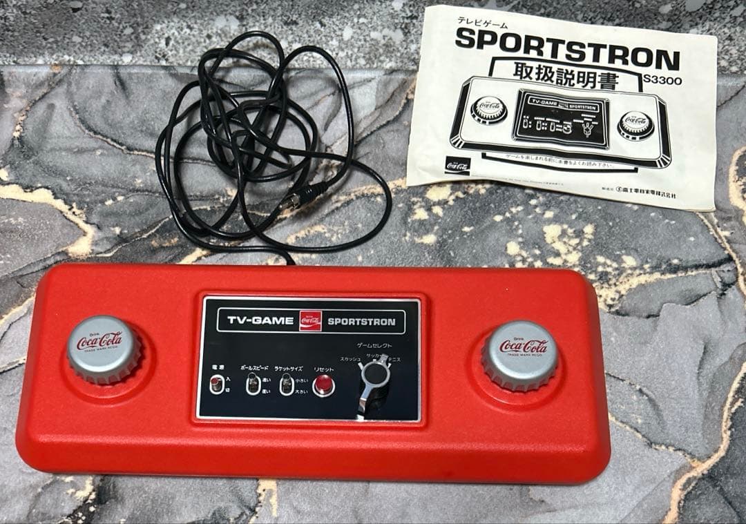 d*3様 箱付 動作未確認 コカ コーラ SPORTSTRON スポーツトロン