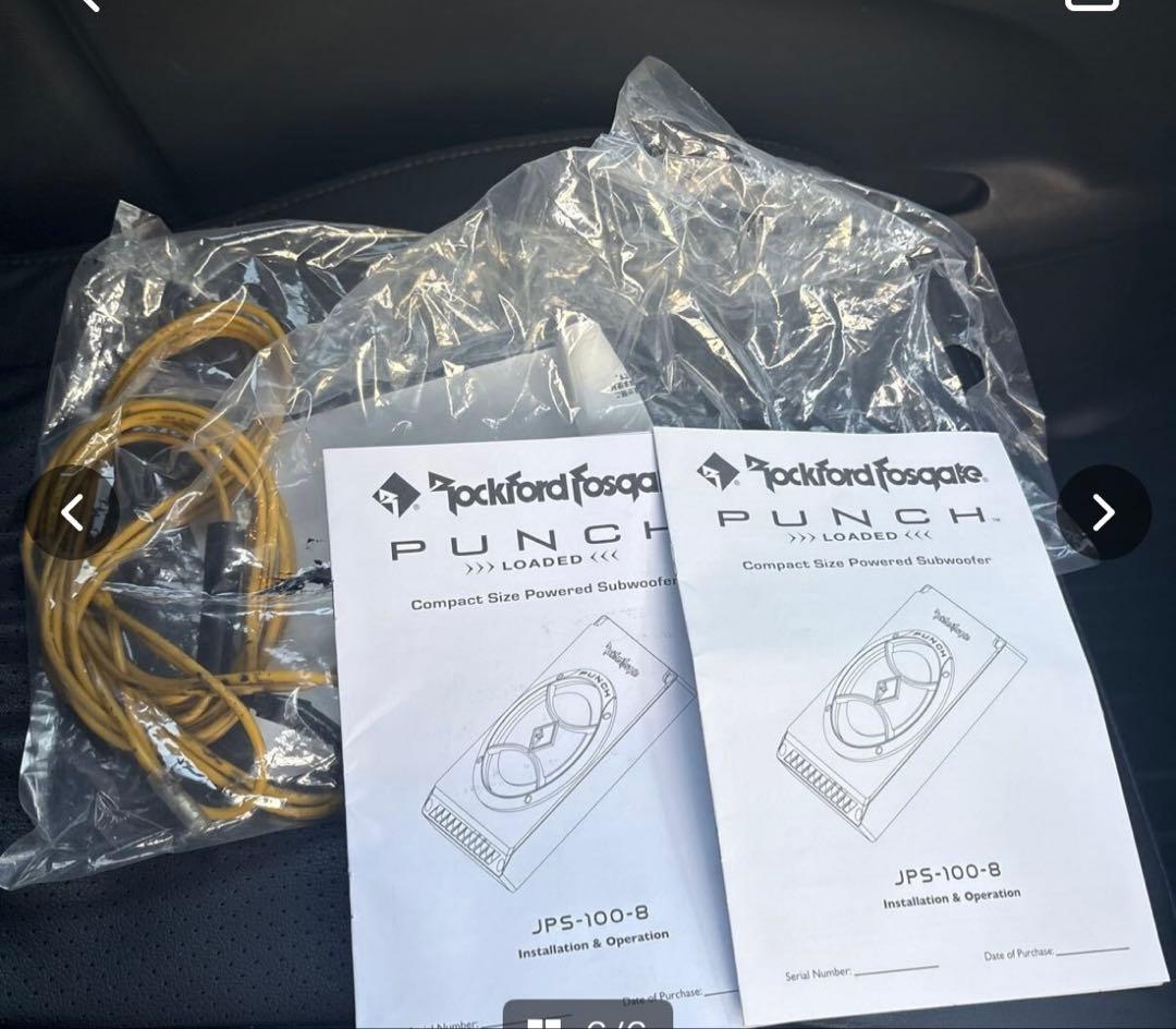 Rockford Fosgate Punch ウーファー