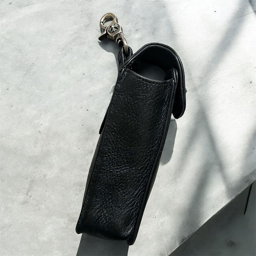 JJR様【極希少・鑑定済】クロムハーツ スイベルクリップ クロスボール レザー