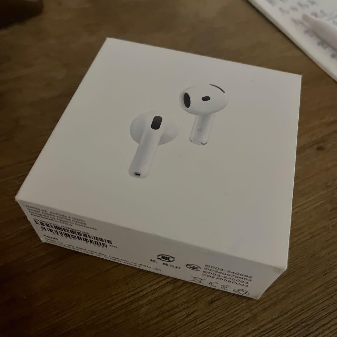 AirPods4 ワイヤレスイヤホン アクティブノイズキャンセリング 本体