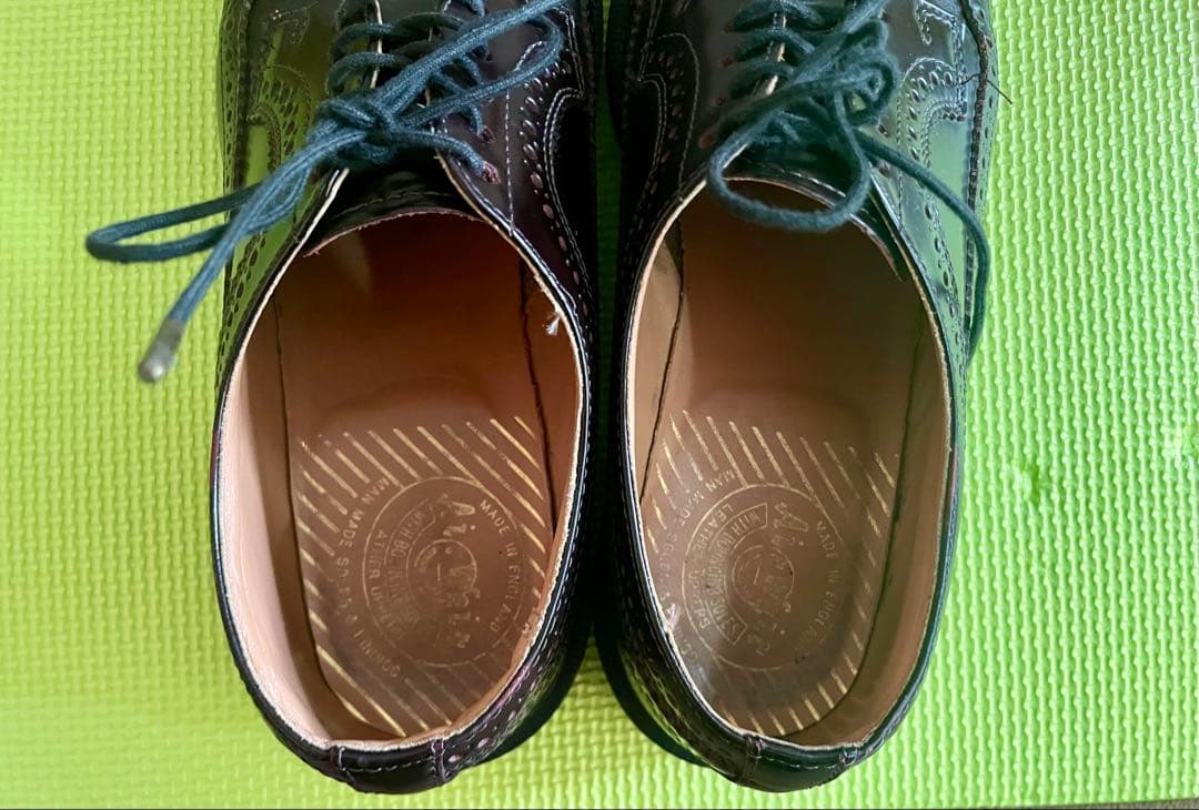 Dr. Martens ウィングチップ シューズ　ブラウン UK9