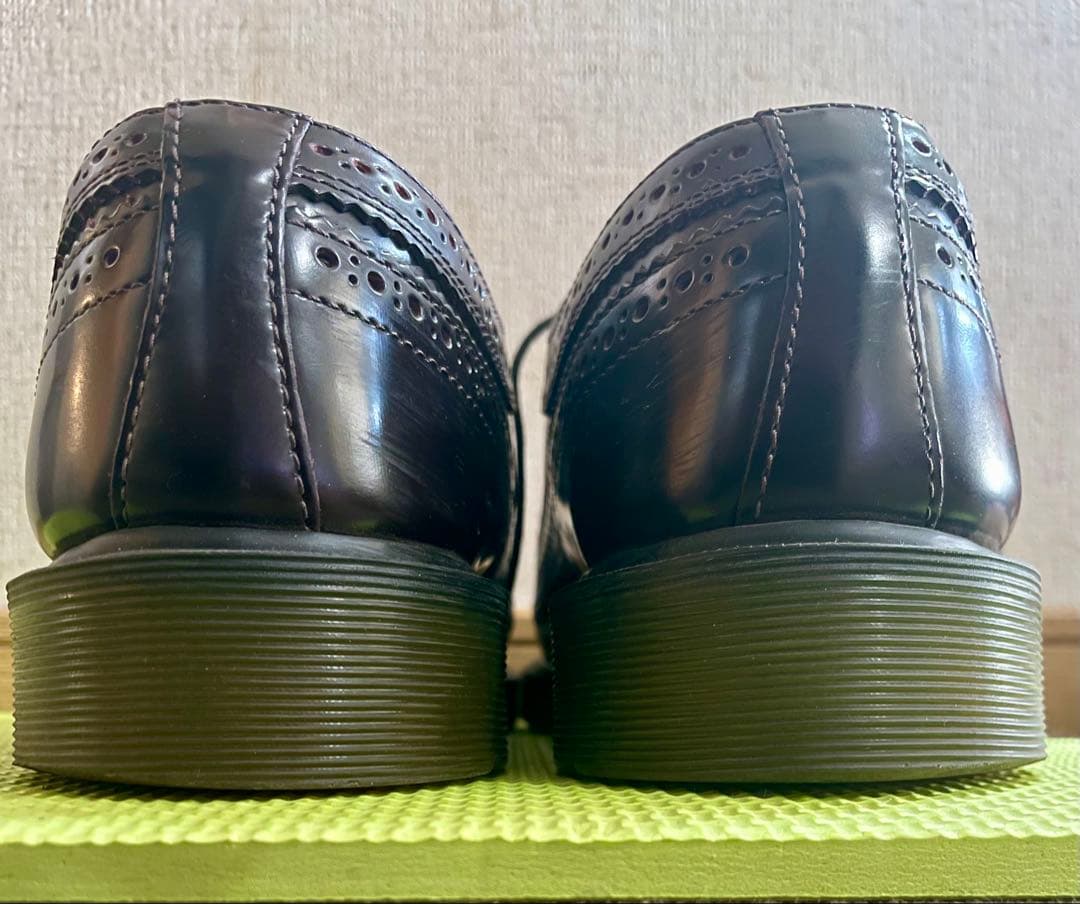 Dr. Martens ウィングチップ シューズ　ブラウン UK9