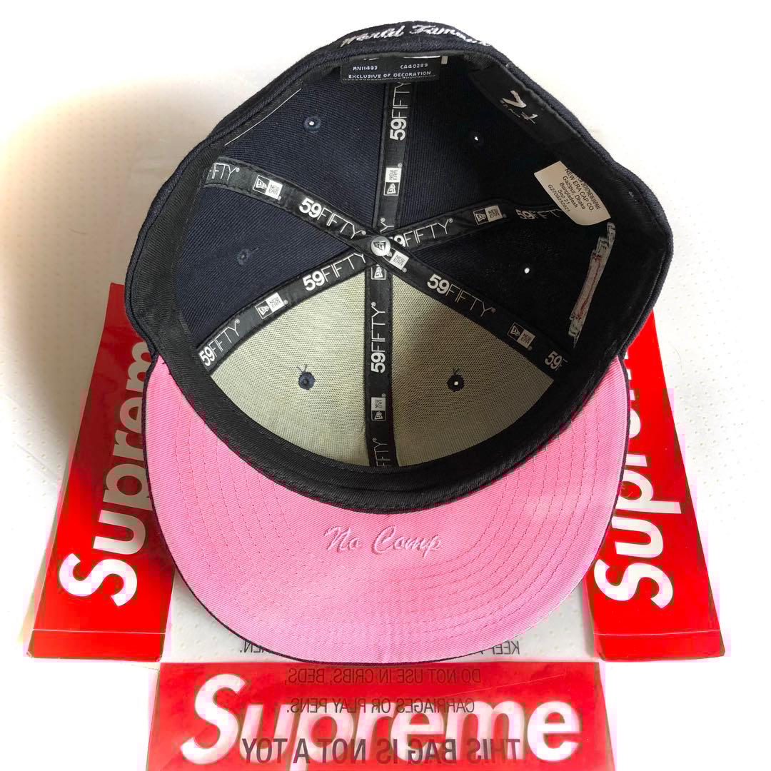 ⚠️2回使用⚠️ シュプリーム　ベースボールキャップ　帽子　キャップ　ニューエラ