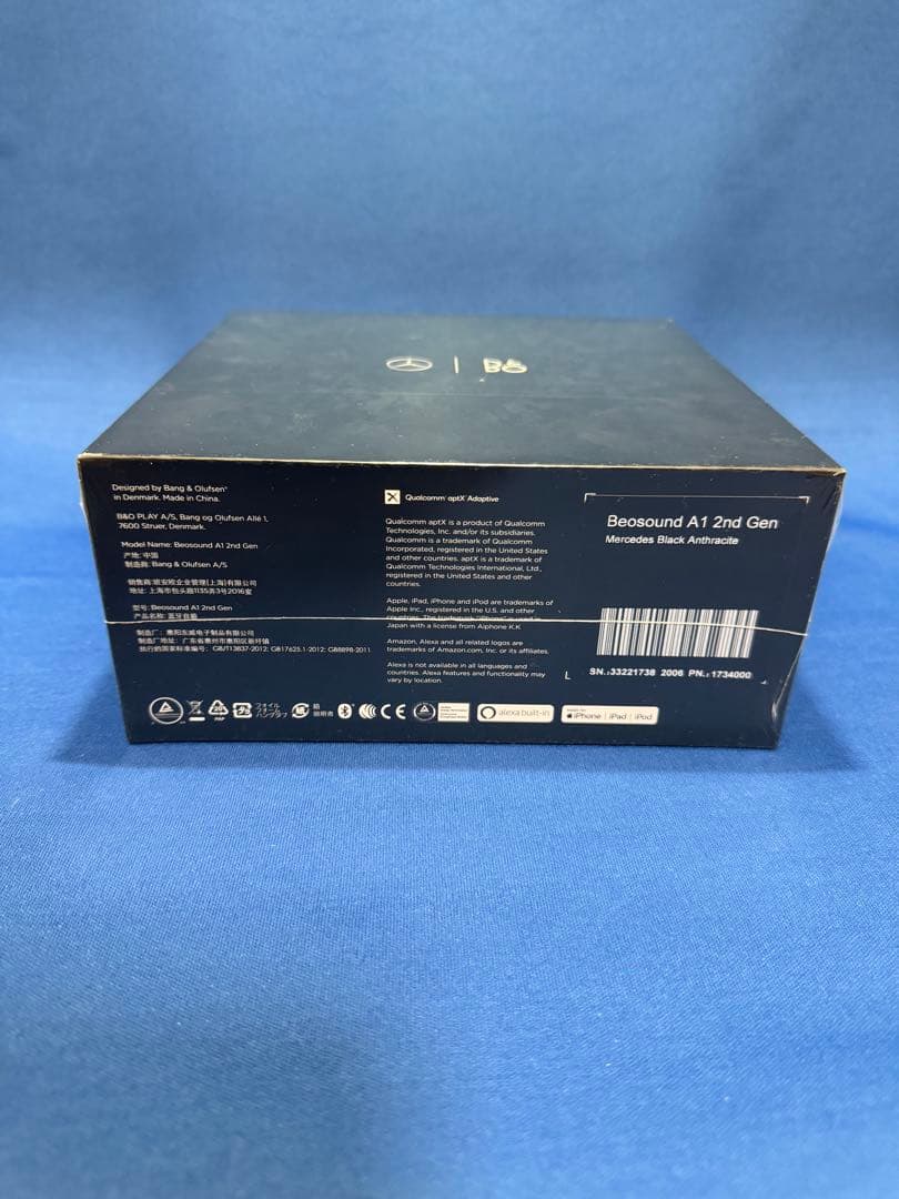 メルセデス・ベンツオリジナル　B＆Ｏポータブルスピーカー