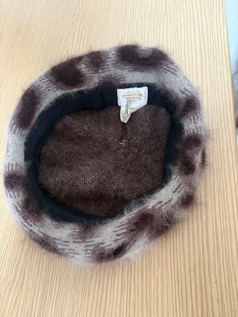 Vivienne Westwood レオパード柄　ベレー帽